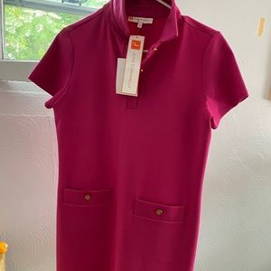 Jude Connally magenta dress size small
